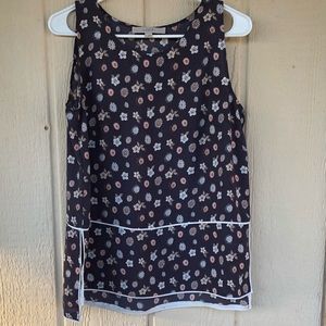 Ann Taylor Loft Floral Tank